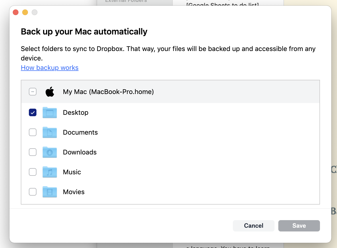 oder versions of dropbox for mac
